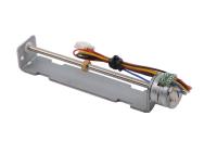 Tornillo trapezoidal de pasos 8V del motor 15m m del resbalador tamaño pequeño con el tornillo de posicionamiento hexagonal de la nuez Tr3*1P*2N