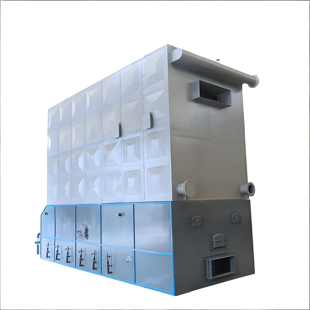 Horizontal 1400KW Biomass Fired Boiler Industrial Hot Oil Heater For Print Plant