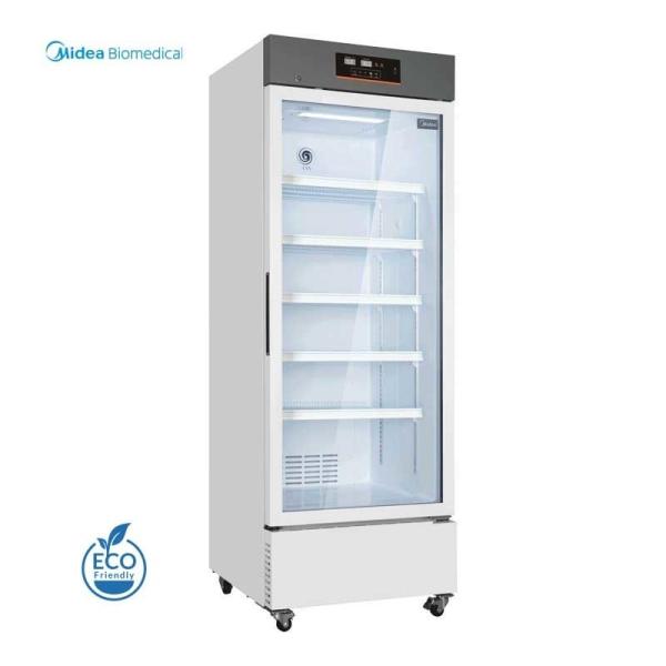 MC-5L316 Frigorífico Volume de armazenamento USB Port porta de vidro frigorífico médico para laboratório Midea