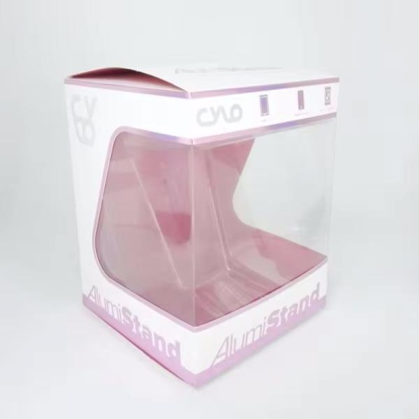 Custom logo Folding Pink Cardboard Box Children Kids Doll Toy Packaging Gift Box