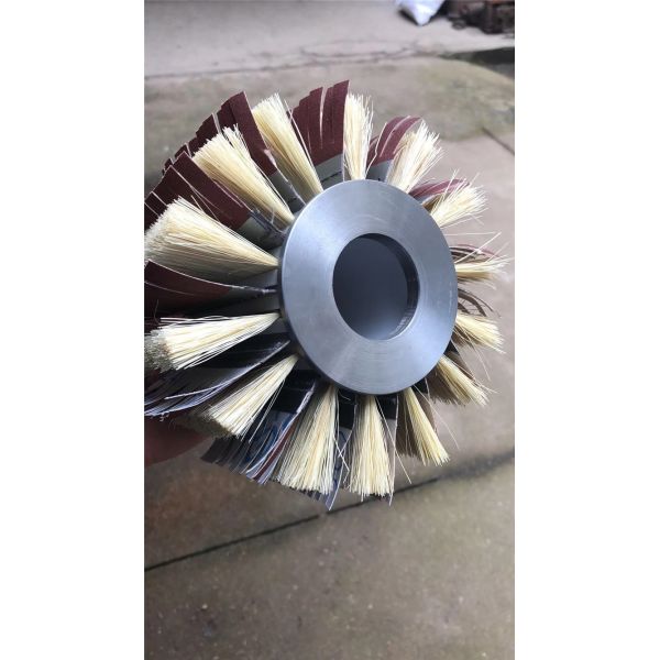 Sanding Machine For Grinding Industrial Brush Roller Sisal Brush For Polishing