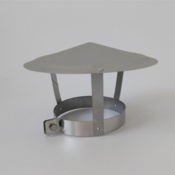 Corrosion Resistant 316L Normal Wood Stove Pipe Rain Cap Powdered Coated