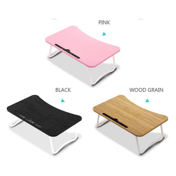 25MM MDF PVC Film Pressed Adjustable Table Top Black Wood Texture