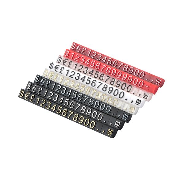 ABS Plastic Jewelry Display Tag Holder Kit for Shop Displays and Packaging Solutions