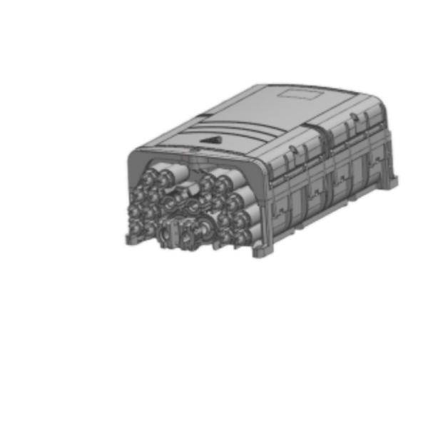 Fiber Distribution Box IP68 Waterproof FTTH Eed Box-16C Fiber Access Terminal Box