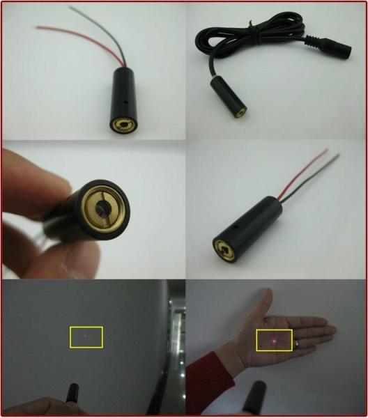 780nm 200mw IR Dot Laser Module For Alignment Fixtures And Medical Applications