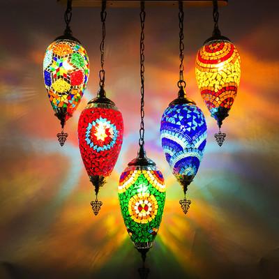 Bohemian chandelier Southeast Asian Cafe Restaurant Hotel Club Turkish chandelier(WH-DC-25)
