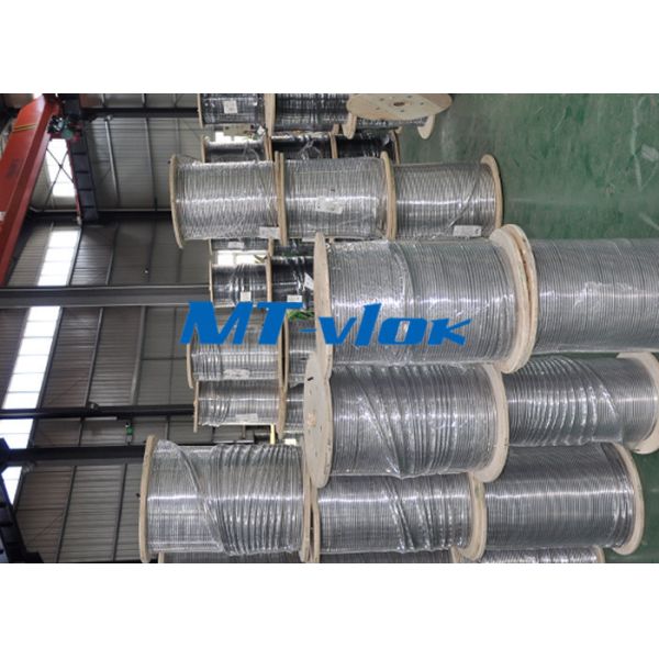 S30400 / С30403 АСМЭ СА269 сварило трубопровод/трубку свернутые спиралью нержавеющей сталью для индустрии кабеля