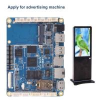 Flash 4G NANDFLASH Computadora de placa única Soporte más alto 16G EMMC Soporte 32G