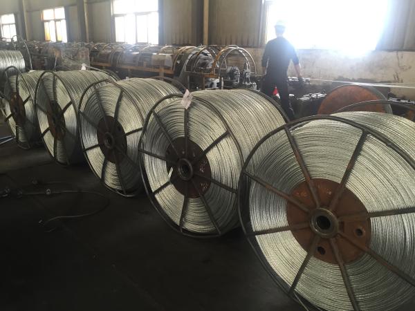 5/8(1*19)Zinc-coated Steel Wire Strand for guy wire as per ASTM A 475 with packing 1000m/drum