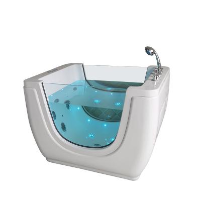 Redemoinho conduzido acrílico da função da massagem da banheira dos termas do bebê da bolha