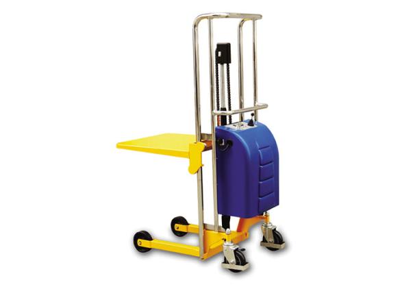 EPS Semi-Electric Hydrualic Platform Stacker With Easier and Faster Lifting Operation Capacity 400Kg