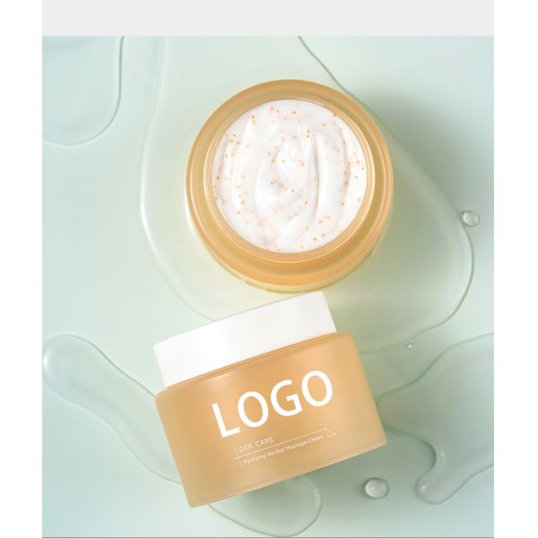 Nettoyage en profondeur Crème hydratante naturelle organique Crème de massage du visage