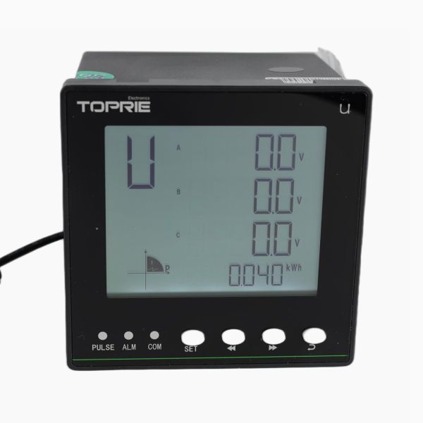 Digital Multi Function Energy Meter 3 Phase With LCD Display High Accuracy 0.2