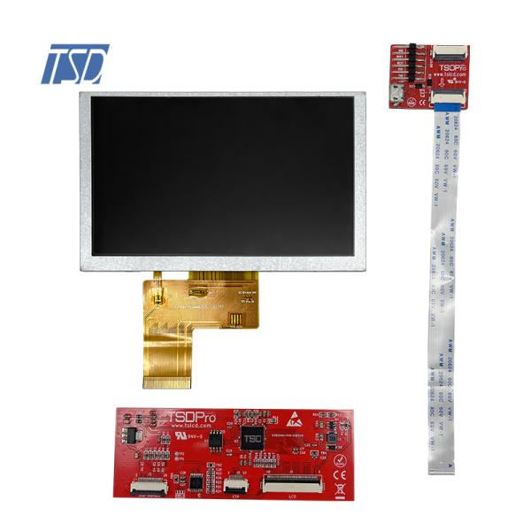 RTP 800x480 5 relação do módulo HMI UART da exposição de Tft Lcd da polegada