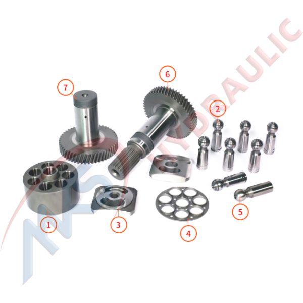 UCHIDA Series Hydraulic Parts / Hydraulic Pumps Parts / Hydraulic Motors Parts