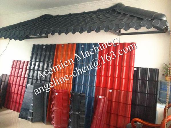 high benefit profit  plastic pvc roof tile making machine production line plant project
