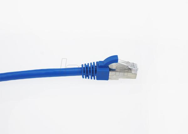 26 AWG Bare Copper Cat5e Rj45 Patch Cable Custom Length For Telecommunication