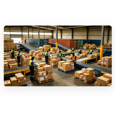 Africa International LCL Sea Freight Services For Warehouse Consolidation