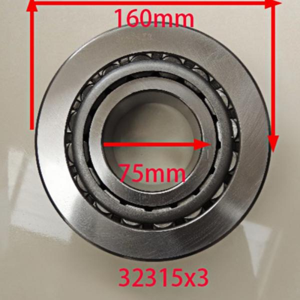 32315X3 Tapered Roller Bearing Inner Diameter 75mm Outer Diameter 160mm