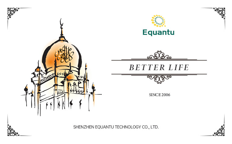 Диктор Bluetooth 2,1 Корана часов Equantu 1800mah AZAN портативный