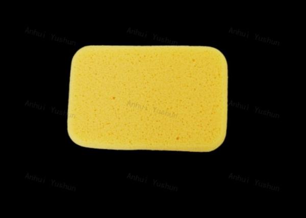 Yellow Rectangle Tile Grouting Sponge For Medium Tiles Durable And Efficient