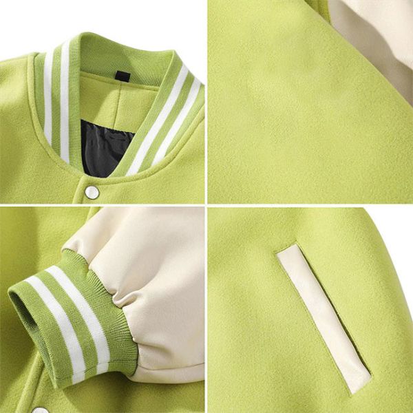 Таможня курток бейсбола сатинировки куртки Windbreaker корейской версии на открытом воздухе