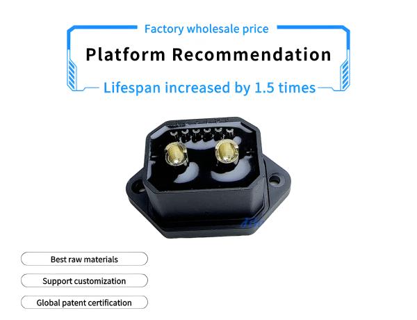 Compact 2+6P-3 EV Charging Plug And Socket , Electric Vehicle Charger Connector