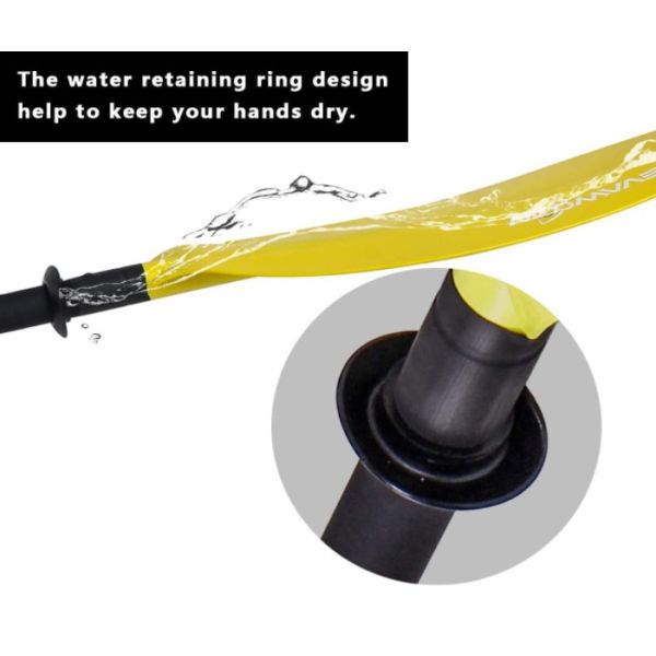 Aluminum Kayak Paddle for Water Sports Customized Design and Combo Set Offered