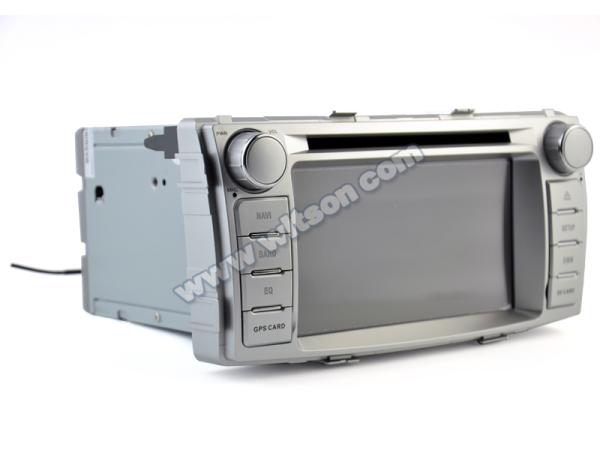 7 Ecrã estilo OEM com DVD Deck Para Para Toyota Fortuner 1 AN50 AN60 HILUX Revo Vigo 2008- 2014