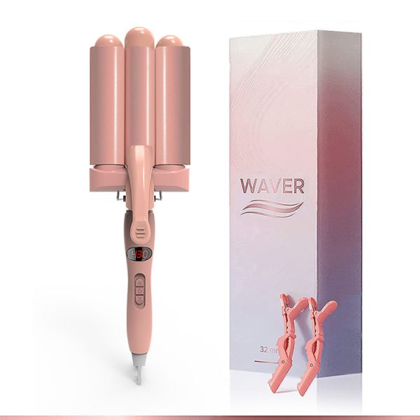 78W Curler волос 3 бочонков уменьшить Frizz и повреждают подгонянный цвет