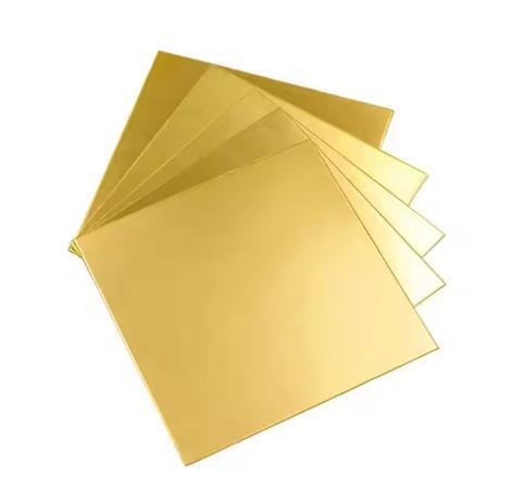 H62 ASTM C26000 3mm Brass Sheet For Electrical Conductors Decorative Materials