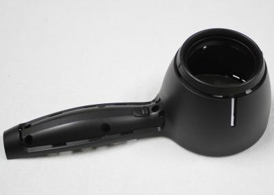 Glossy Black Household Appliance Parts , Prototype Plastic Molding SGS Certification