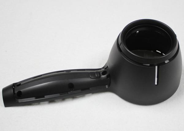 Glossy Black Household Appliance Parts , Prototype Plastic Molding SGS Certification