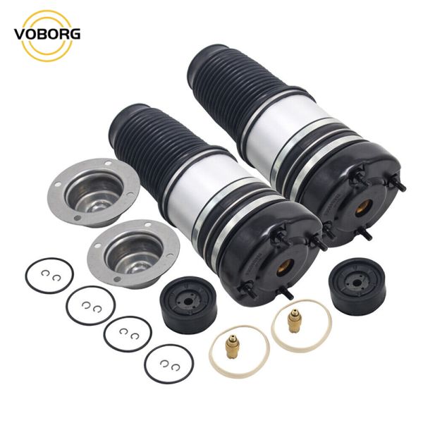 Front Left & Right Air Strut Shock Spring Bag OEM for 4F0616039 4F0616040 Repair Replace Absorbers Kit