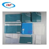 Pacote de cortinas cirúrgicas verdes