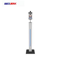 Waterproof a caminhada através do varredor da temperatura corporal o reconhecimento de cara IP65 de 8 polegadas