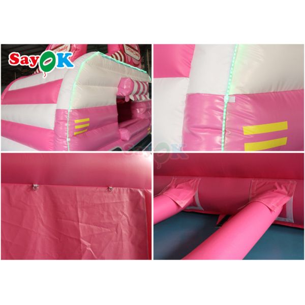 Выйти на улицу воздушная палатка надувная воздушная палатка пищевой грузовик хлопчатобумажная конфета тематический киоск