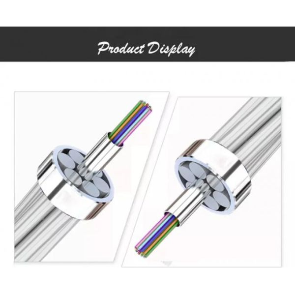 Cable optique à fibre optique extérieur à 24 cœurs de grand diamètre OPGW