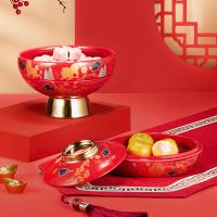 Prêt à expédier en stock Modern et élégant ensemble de vaisselle en céramique avec personnalisable boîte cadeau colorée plaques de décoration