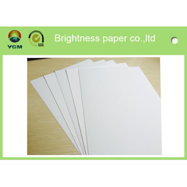 Recycled Jewellery Boxes Paper Sheet , Coated Board Paper Folding Resistance