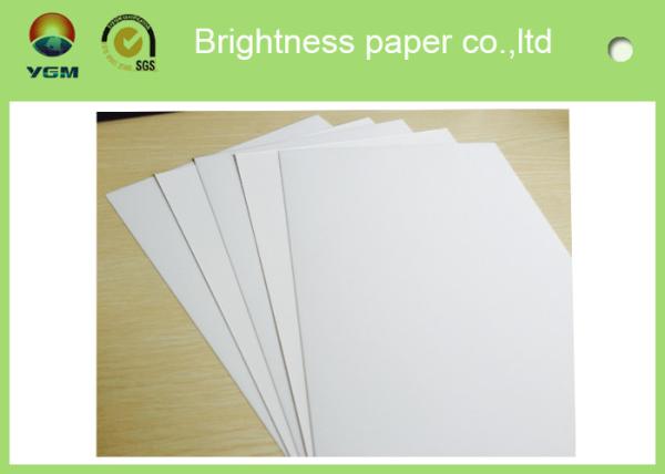 Recycled Jewellery Boxes Paper Sheet , Coated Board Paper Folding Resistance