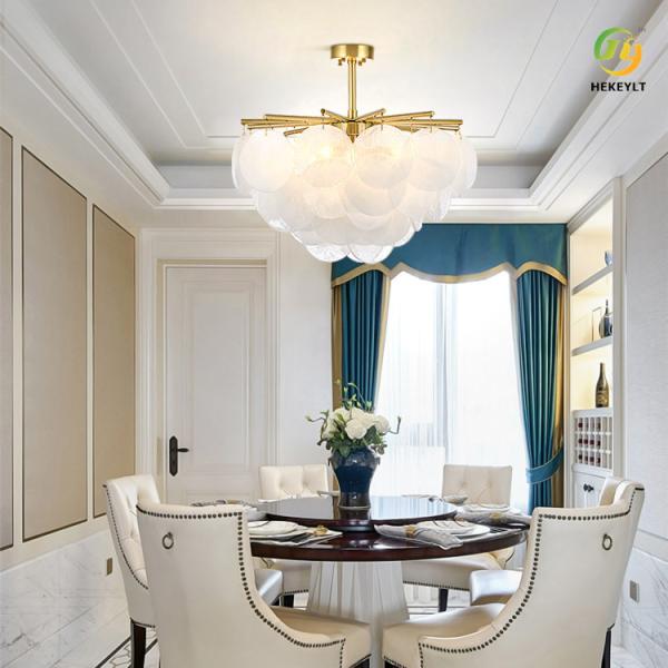 Living Room E14 Wind Chime Chandelier Postmodern Light Luxury