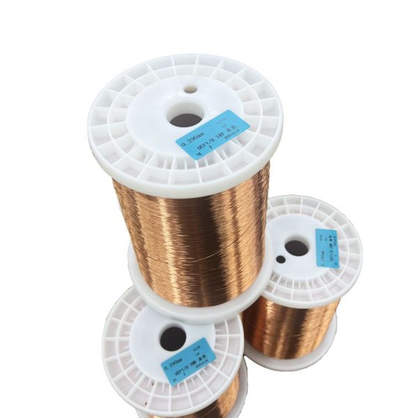 Polyester Imide Enameled Copper Winding Wire JIS Standard For High Temperature Motor