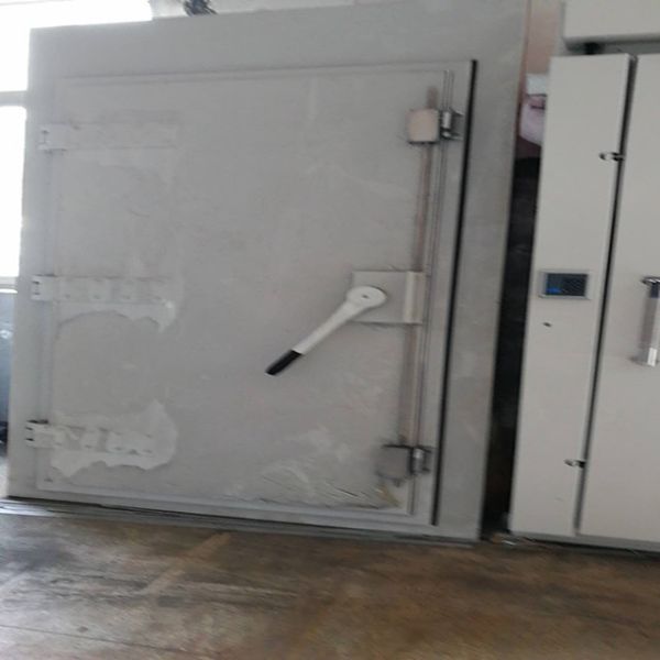 1.2m RF EMI Shielding rf shielded door Guardian MRI Weatherproof swing open rf shielding room