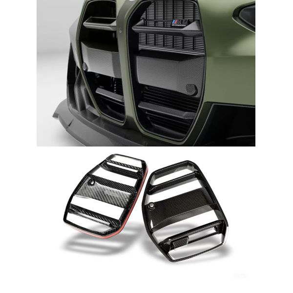 For BMW G82 M4 Dry Carbon Fiber Body Kit M4 RZ-style Front Lip Diffuser Spoiler Side Skirts M4 Fenders