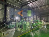 Pvc Wpc Panneaux muraux en plastique Machines ligne de production de composites en bois en plastique