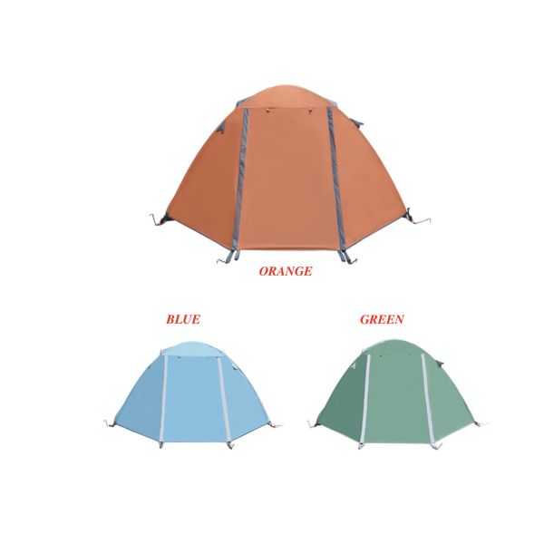 Внешние палаточные палатки Уютный и легкий дизайн 210D полиэстер Ripstop Дождь и солнечная защита Подходит для 2-3 человек