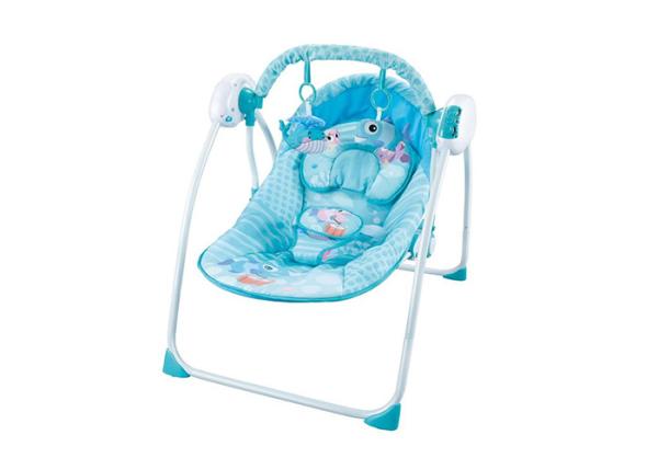 Musical Remote Control Baby Swing Chair 3 Speed 30  ABS Plastic Material