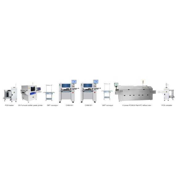 Полноавтоматическая сборочная линия SMT PCB Loader & Unloader SMT Magazine Loader